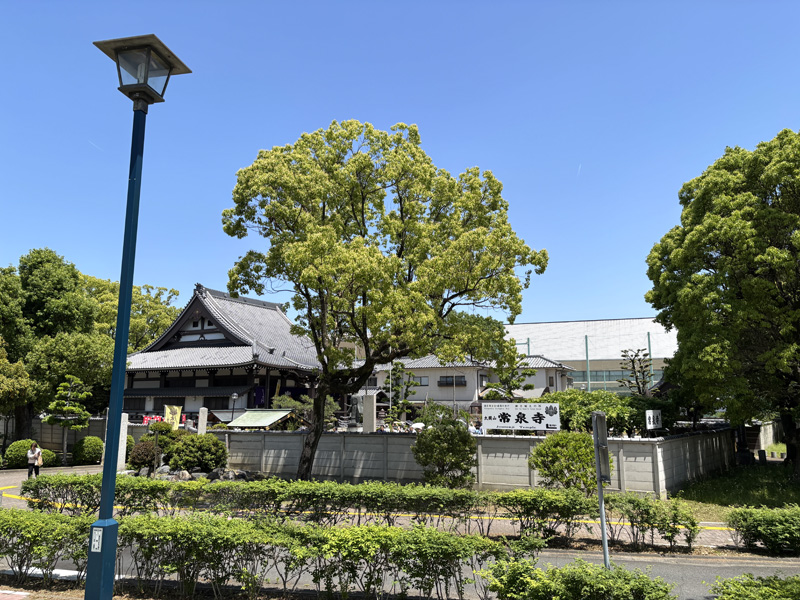 常泉寺 外観 豊国神社から徒歩圏内 名古屋市中村区